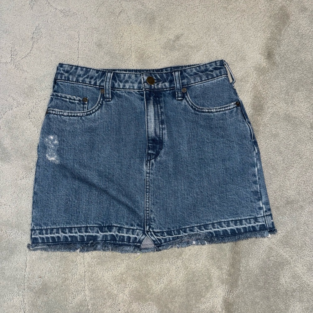 Free People Denim skirt